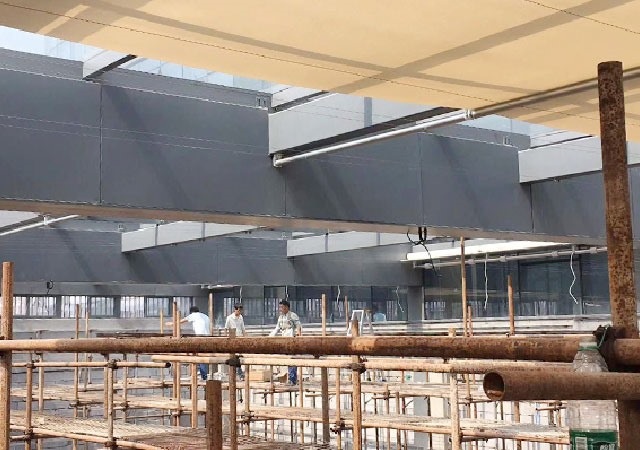 電動(dòng)天棚簾安裝