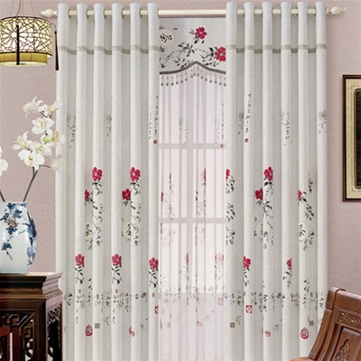 布藝窗簾BM26068-1灰