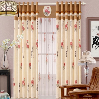 布藝窗簾BM26069-2黃